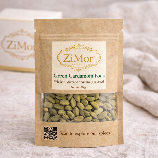 ZiMor Premium Green Cardamom Pods